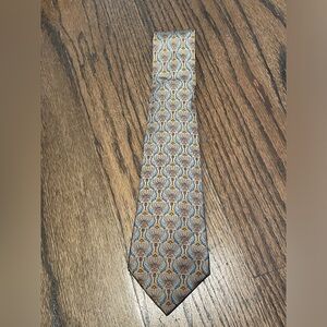 Hermes 100% silk tie